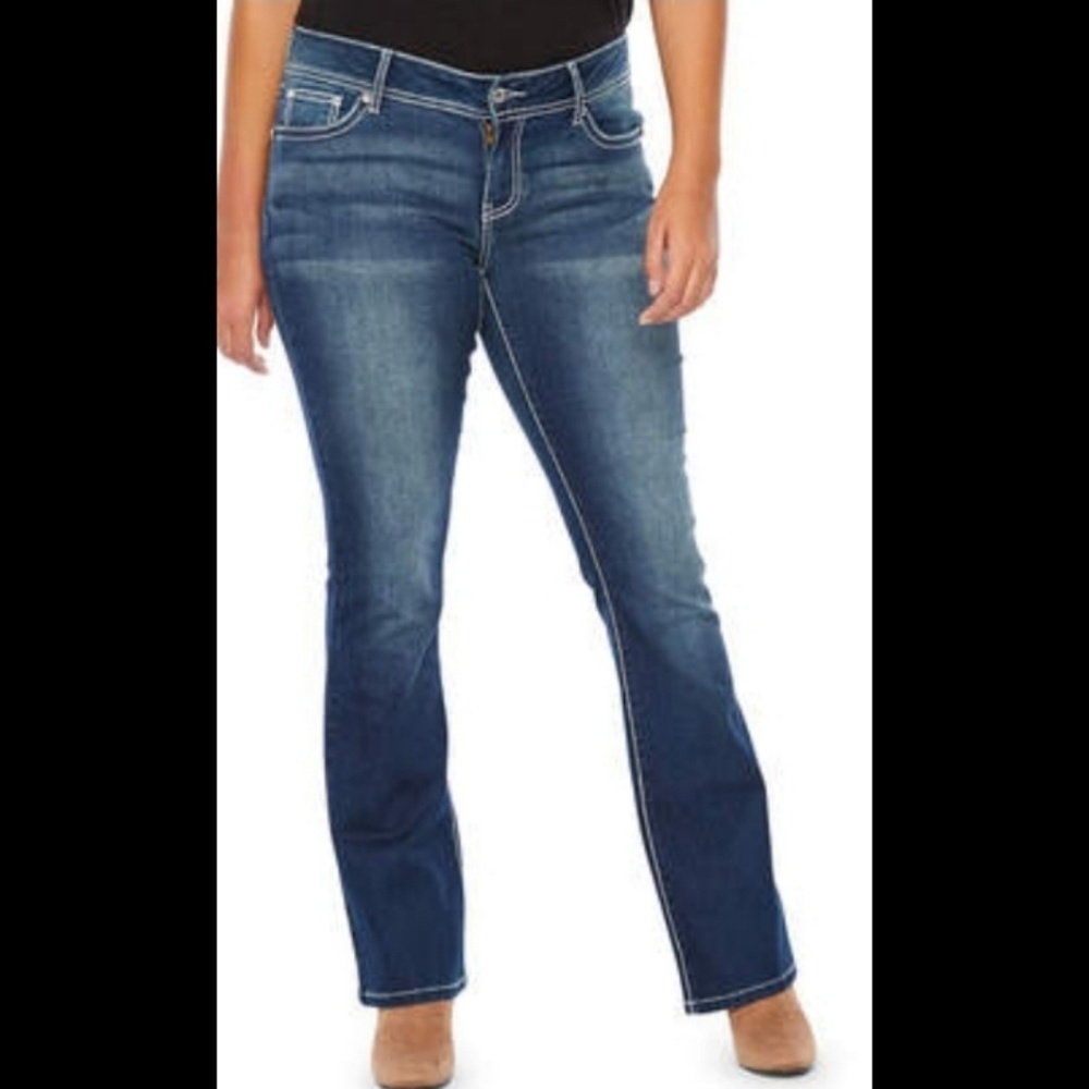 A.N.A. slim boot cut jeans 12